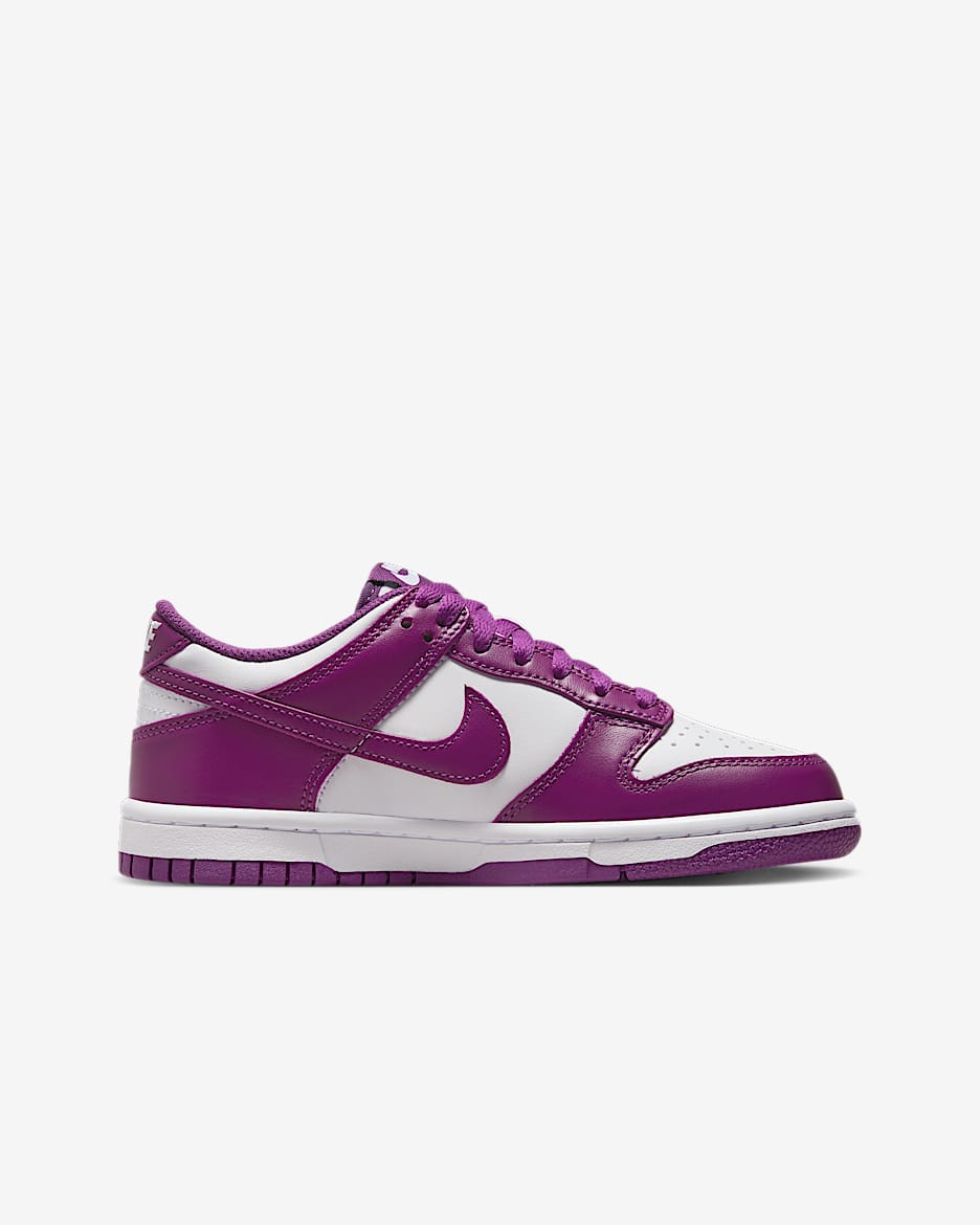 Purple dunk low on sale
